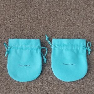 NEW, Tiffany & Co. Turquoise Pouches